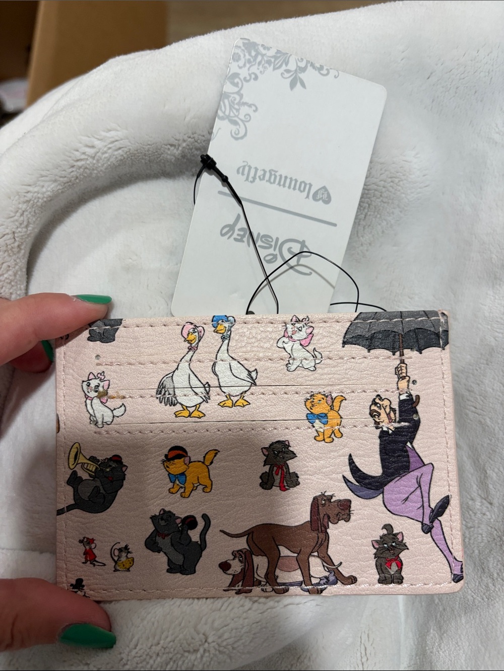 Disney loungefly card holder - aristocrat